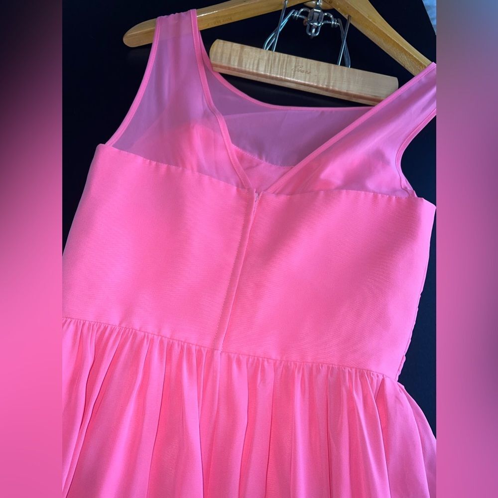 Alfred Angelo Coral Hi-Low Hem Prom/Event Gown Size 6 NWOT - Picture 4 of 5